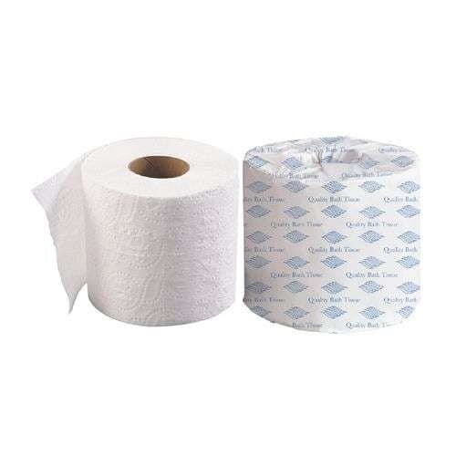Royalty Earth Standard Bath Tissue, 2-ply, White, 4 X 3, 400 Sheets/roll, 96 Rolls/carton