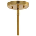 thumbnail image 6 of JONATHAN Y Watts 10.5" 1-Light Mid-Century Modern Iron/Glass LED Pendant, Brass Gold/Clear, 6 of 12