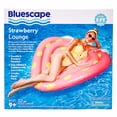 thumbnail image 5 of Bluescape Strawberry Lounge Inflatable Swimming Pool Float, Red, Age 9 Years & Up, Unisex, 5 of 6