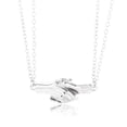 thumbnail image 1 of Pareja Mano Collares Magnéticos Mejor Amigo Collar Aleación Amistad Collar Cadena Joyería Regalos Para Mujeres Niñas Moyic AP007566-02, 1 of 6