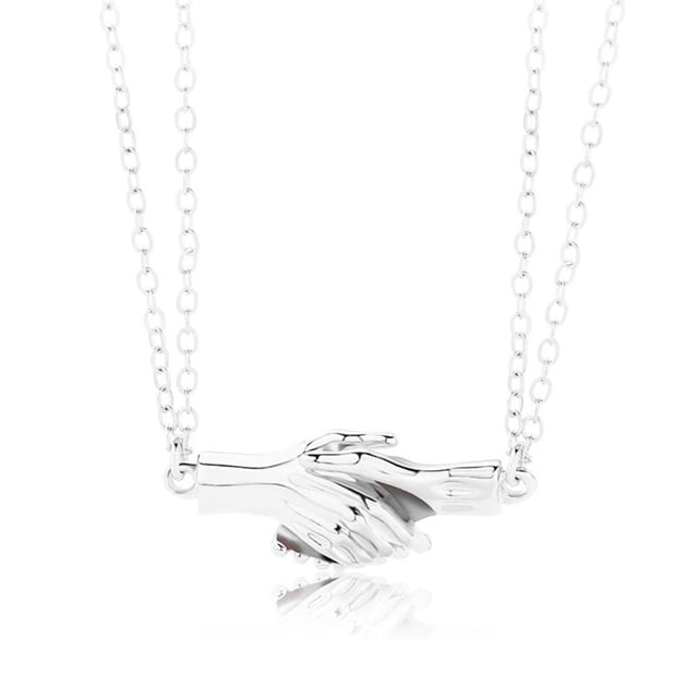 Pareja Mano Collares Magnéticos Mejor Amigo Collar Aleación Amistad Collar Cadena Joyería Regalos Para Mujeres Niñas Moyic AP007566-02