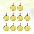 thumbnail image 2 of 20 Pcs Bijoux DIY Pendentif Fournitures Plateaux Ronds Couvercles Kit Accessoires Collier Fait Main (16mm), 2 of 6