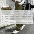thumbnail image 2 of cocolona Womens High Waist Cargo Pants Elastic Button Waist Straight Wide Leg Outdoor Hiking Pants with Pockets, 2 of 5