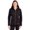 Black, variant on LCO00066 Evoke Softshell Recycled Full Zip Womens Jacket-Black-XXL