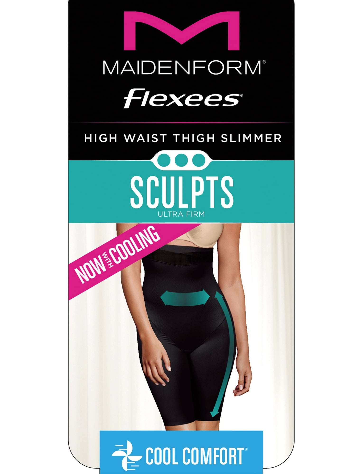 Women's Flexees Cool Comfort Anti-Cellulite Ultra Firm Hi Waist