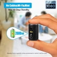thumbnail image 4 of Cámara Mini con Batería de 1080P, Sensor Wifi, Detección de Movimiento, Video IP Inalámbrico, Cámara de Seguridad CCTV HD para el Hogar, 4 of 5