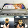 thumbnail image 5 of The Aristocats Windshield Sun Shade, Front Foldable Windshield Sunshade, Car Sun Shade Windshield Blocks UV Rays, Keep Car Interior Cool 55"x30", 5 of 8