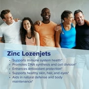 Superior Source Zinc Lozenjets - Immune System Support Supplement - Trace Mineral Supplement Aids Systems & Functions - Zinc Supplement for Women & Men - 60 Instant Dissolve Tablets