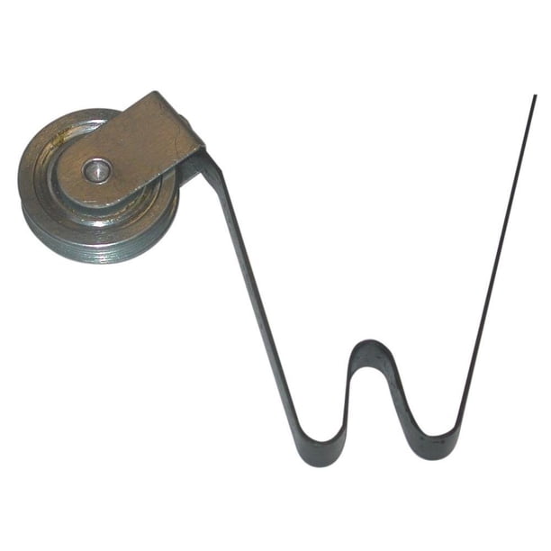 Rollo para puerta mosquitera Barton Kramer, paquete de 2 unidades, 2,5 cm, acero
