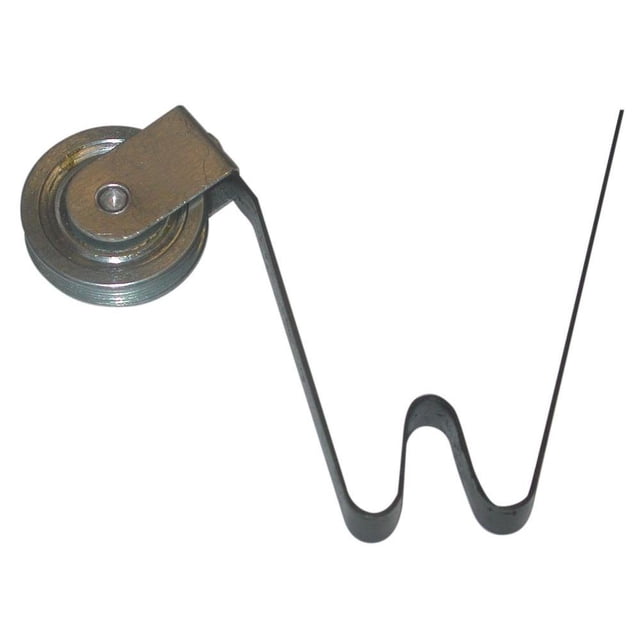 Rollo para puerta mosquitera Barton Kramer, paquete de 2 unidades, 2,5 cm, acero