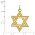 thumbnail image 2 of Pendentif en Forme d'Étoile de David Plaqué Or 24k en Argent Sterling 925, 2 of 2