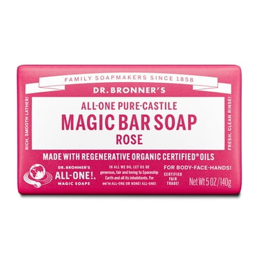 Dr. Bronner's Rose Bar Soap
