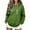 Green-05, variant on Perfectbot Women's Drop Shoulder Drawstring Hoodie, Long Sleeve Kangaroo Pocket Sweatshirt Fall Wear