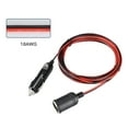thumbnail image 6 of 12V 24V 15A Heavy Duty Car Lighter Socket Male Female Extension Cord, 6 of 7