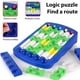 thumbnail image 3 of Rompecabezas DIY juguete para juego de mesa niños laberinto lógico rompecabezas encontrar ruta juguete innovador regalos de juego de mesa para chico niños, 3 of 9