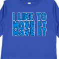 thumbnail image 4 of Inktastic I Like to Move It Move It Boys or Girls Long Sleeve Toddler T-Shirt, 4 of 5