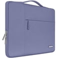 thumbnail image 3 of MOSISO for Macbook Air/Pro 13.3" Laptop Sleeve Briefcase Handbag Multifunctional Polyester Carrying Pouch Zipper Notebook Computer Bag, Lavender Gray, 3 of 5