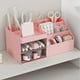 thumbnail image 2 of Organizador De Cosméticos Lindo Soporte De Exhibición De Maquillaje De Plástico De Gran Capacidad Múltiples Compartimentos Versátiles Y Duraderos Con Cajones Para ANGGREK Otros, 2 of 7