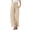 Beige, variant on Posijego Teens Girls Wide Leg Pants Drawstring High Waisted Cotton Linen Pants Summer Beach Vacation Palazzo Pants with Pockets