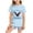 F02-Sky Blue, variant on HCNTES Toddler Baby Boys Girls Independence Day Outfits Set Spring Summer Short Sleeve Shirt and Pants Set 2T 3T 4T 5T 6T 7T 8T 9T Kids 2-piece Pajamas Sleepwear(F02-Sky Blue,3-4 Years)
