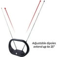 thumbnail image 3 of GE Modern Loop Indoor Antenna, Black, 58901, 3 of 8