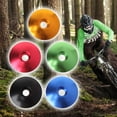 thumbnail image 3 of AOOOWER New Bicycle Headset Cap 28.6mm Dustproof Top MTB Bike Stem Cover Aluminum Alloy, 3 of 12