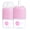 Pink, variant on PopYum 5 oz Anti-Colic Formula Making Baby Bottle 3-Pack - Pink