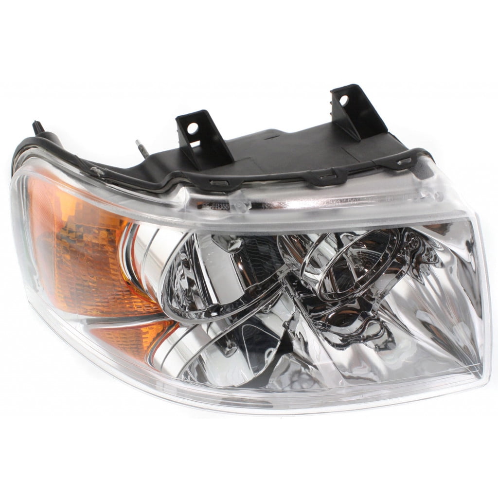 Headlight Compatible With 2003-2006 Ford Expedition Right Passenger Halogen With bulb(s)
