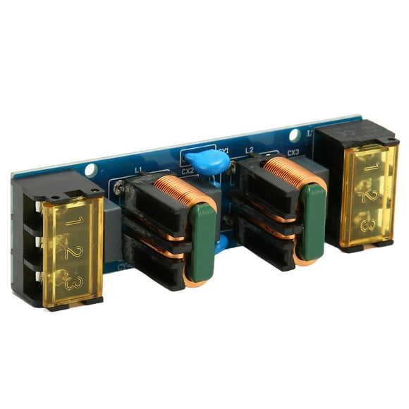 Power Supply EMI Filtering Module, Stable 20A Bidirectional Low Pass EMI Filter Board for Building Automation