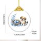 thumbnail image 2 of Colgante de Pascua Dorado 2D Plano para Decoración de Fiestas, Colgante de Cristal, Relleno de Cesta de Pascua, Regalo para Niños, 2 of 4