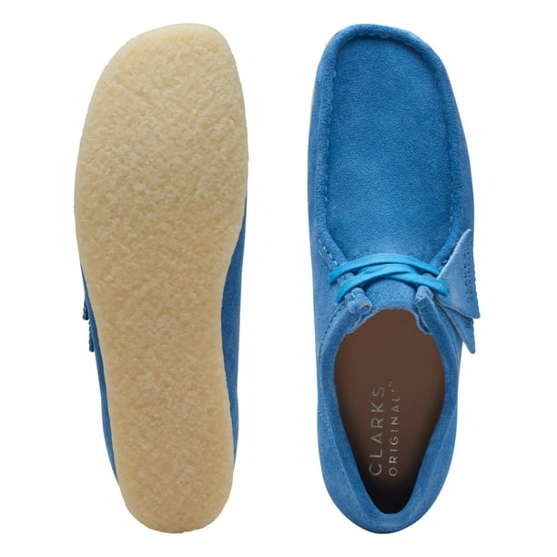 Clarks Men s Original Wallabee Bright Blue Made in Vietnam Bright Blue 8 Walmart