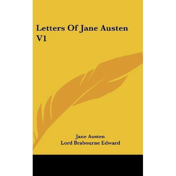 Letters of Jane Austen V1 (Hardcover)