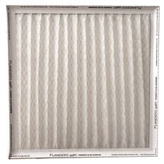 Flanders Merv 6 (1 Filter), Pinch Pleated Air Filter, 12" X 24" X 1