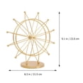 thumbnail image 2 of STRANDCHIC Décorations de Maison Salon Roue de Ciel Fer Décoration de Bureau Lot de 1, 2 of 6