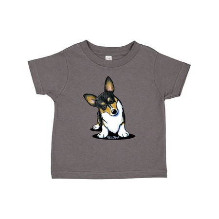 

Inktastic Tri Color Corgi Gift Toddler Boy or Toddler Girl T-Shirt
