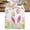 Pink, variant on Happy Easter Cotton Linen Table Runner for Dining Kitchen, Spring Watercolor Bunny Eggs Flower Branch Wedding Outdoor Party Tablerunners, Dresser Scarf Coffee Tablecloth Runners 13x60 Inches