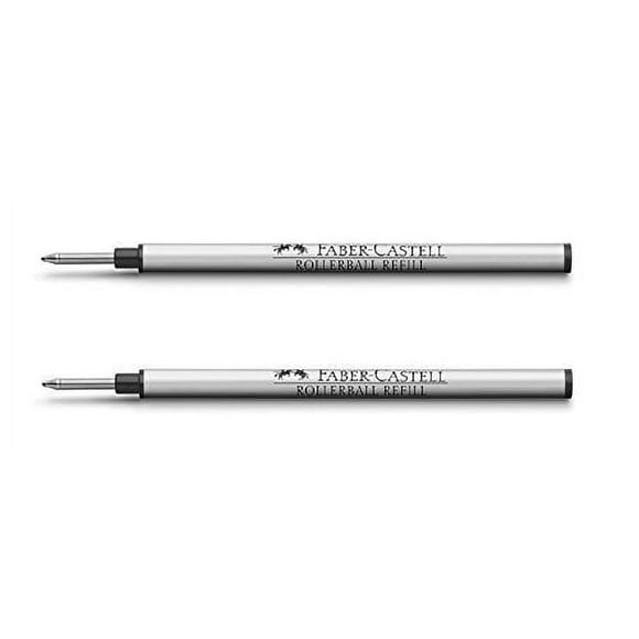 Graf Von Faber Castell Recharge de Stylo Rollerball Noir (Lot de 2)