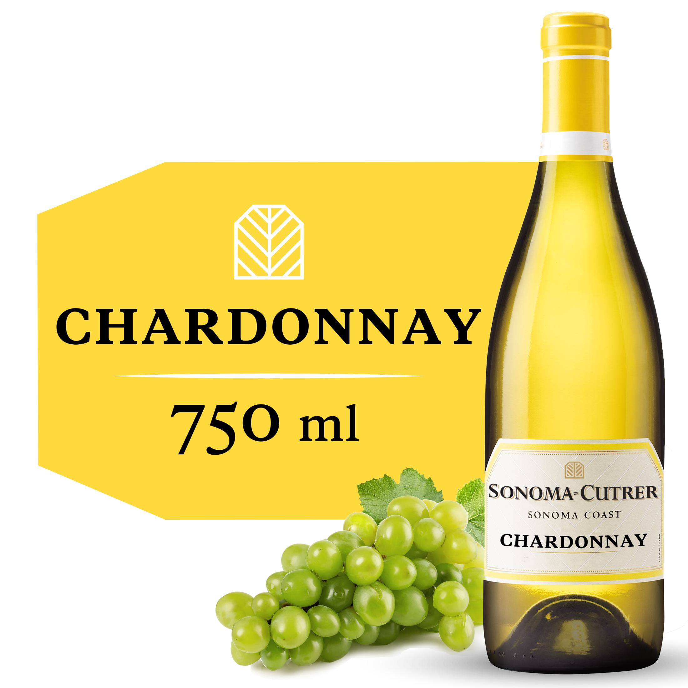 Sonoma-Cutrer Sonoma Coast Chardonnay White Wine, 750ml Bottle