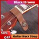 thumbnail image 2 of Leather Guitar Neck Strap Holder Button Headstock Adaptor Adjustable Guitar Strap Belt for Acoustic Electric Classic Guitar Bass, 2 of 5