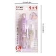 thumbnail image 2 of Blasgw Card Mounted Press Correction Tape - Portable Pen Shaped for Student Stationery, Refillable and Retractable with Accurate Calibration Plastic Material B, 2 of 9