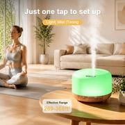Fimilo 500ml Aroma Diffuser with 6*10ml Essential Oil with Remote Control for Large Room Home Office Car, Aromatherapy Fragrant Oil Air Humidifier Vaporizer for Gift