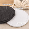 thumbnail image 6 of 16 Packs Organic Reusable Makeup Remover Pads,Washable Eco-friendly Natural Bamboo Cotton Rounds for all skin types with Cotton Laundry Bag, 6 of 10
