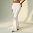 thumbnail image 6 of Dress Pants Women 2026 High Waisted Wide Leg Flared Trousers Business Casual Office Work Pants Slacks, 6 of 7