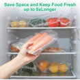 thumbnail image 4 of RUGED - 2 Rolls 11X20' Vacuum Sealer Bags Embossed Kitchen Food Saver Seal Storage Bags, 4 of 6