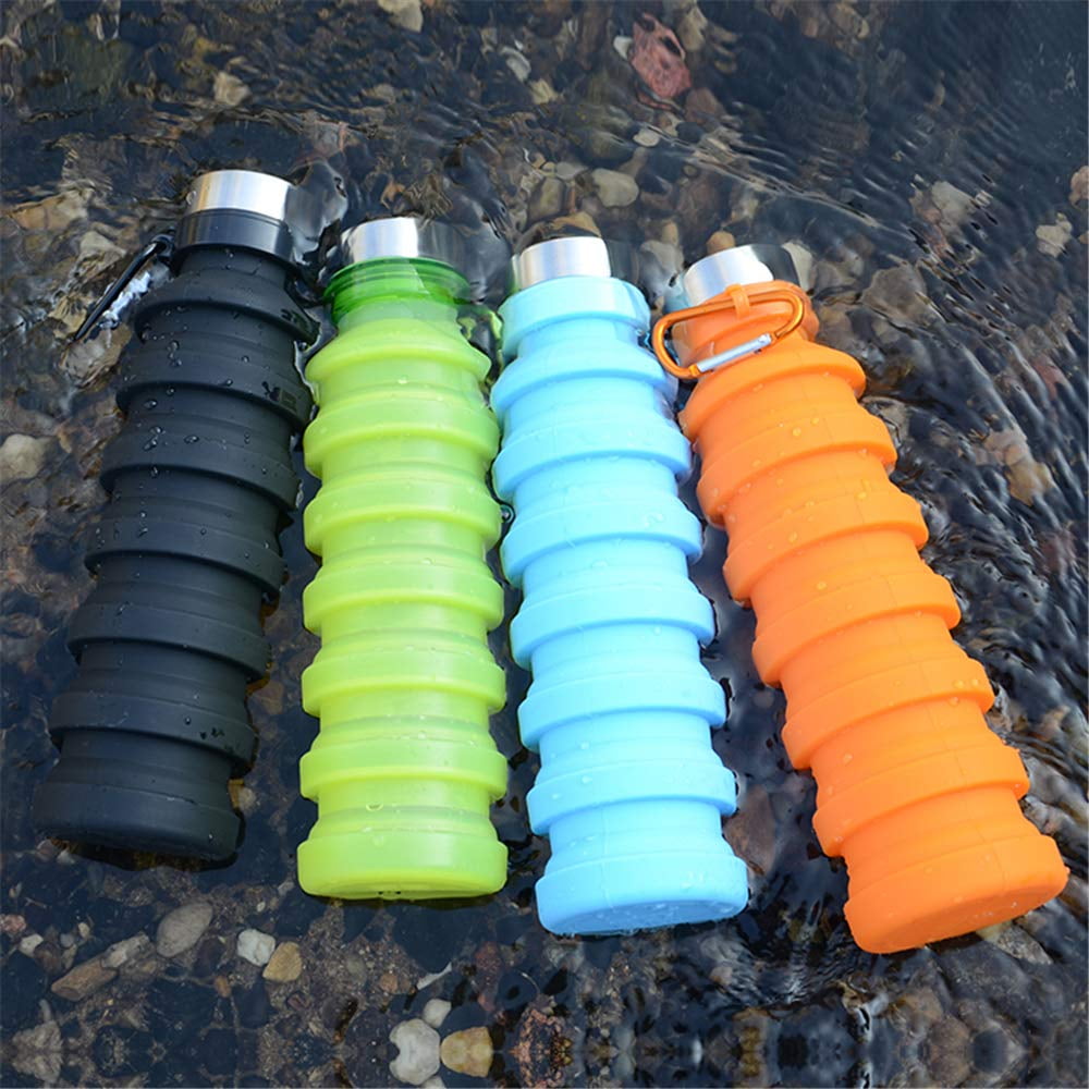 Collapsible Water Bottles(2 Count), MCOMCE Foldable Water Bottles for  Travel & Collapsable Water Bot…See more Collapsible Water Bottles(2 Count)
