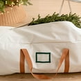 thumbnail image 3 of Christmas Tree Storage Bag Heavy Duty 600D Fabric with Handles for Artificial Tree Protection Dust Waterproof Cover(White), 3 of 6