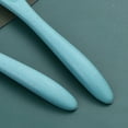 thumbnail image 3 of 3 piezas de 3 piezas de vajilla con cuchillo de paja de trigo de paja de paja cubierta de vajilla con vajilla de cuchillo de cuchillo para niños adultos, 3 of 8