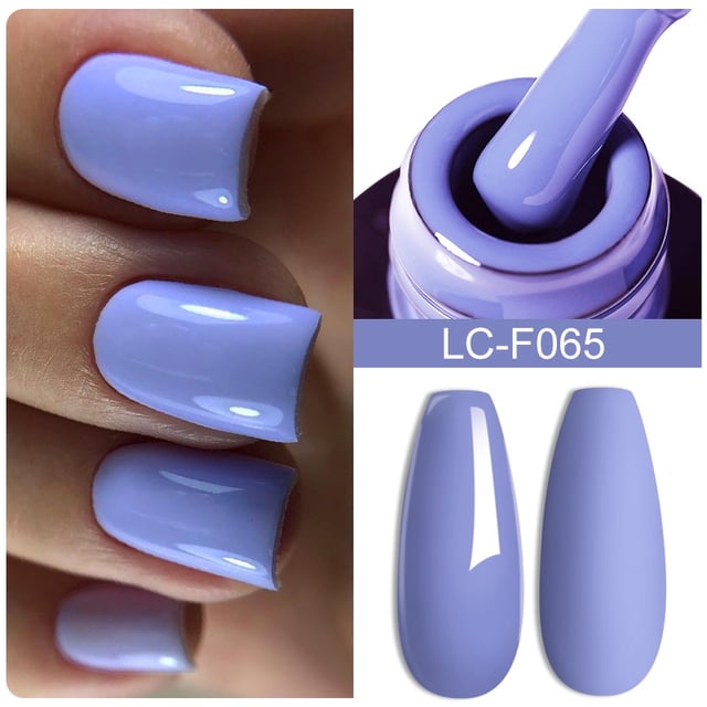 LILYCUTE Color Morado Gel Esmalte De Uñas Decoración De Otoño Semi Permanente Mate Top Coat Arte Púrpura UV Barniz 7ml Gao Jiahui unisex