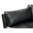 thumbnail image 3 of Furniture of America Billie Faux Leather Tufted Sectional in Black, 3 of 4