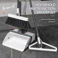 thumbnail image 6 of Broom and Dustpan Set Sweeping Dustpan Set Household Cleaning Tool Combination Non Stick Hair Sweeping Dustpan Carrying Dustpan Bucket Broom and Dustpan, 6 of 9